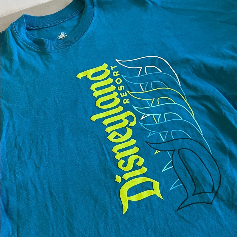 Disneyland Spirit Jersey Teal Size XS